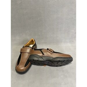 Dr Comfort Douglas 6620 Men's 13 XW Chestnut Brown Black Leather